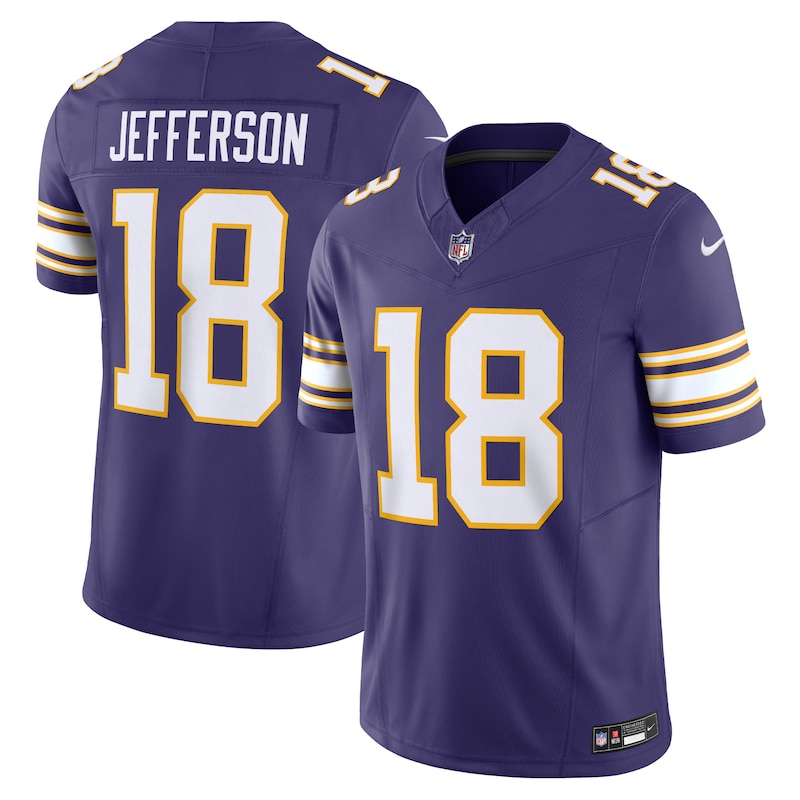 None Justin Jefferson MIN Vikings Modern Budget-Friendly Jersey