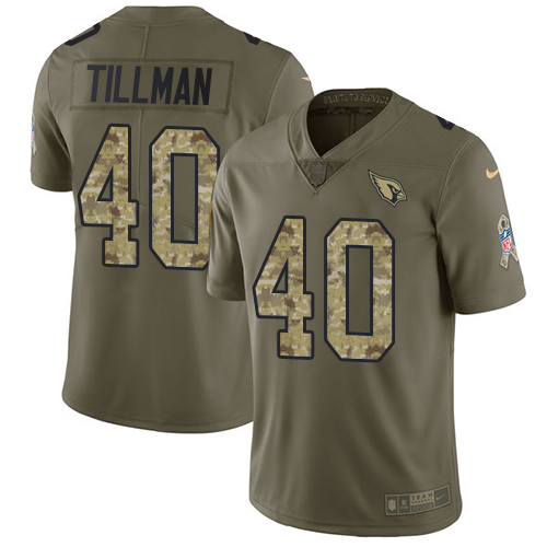 Premium NFL A C Cardinals #40 Pat Tillman Team Color Limited Jersey