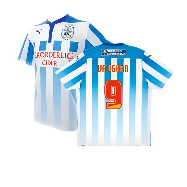 Huddersfield 2014-15 Home Shirt ((Very Good) S) (Vaughan 9)