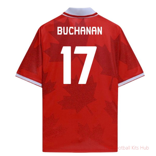 Premium Matchday Canada World Cup Football Shirt (Buchanan 17)