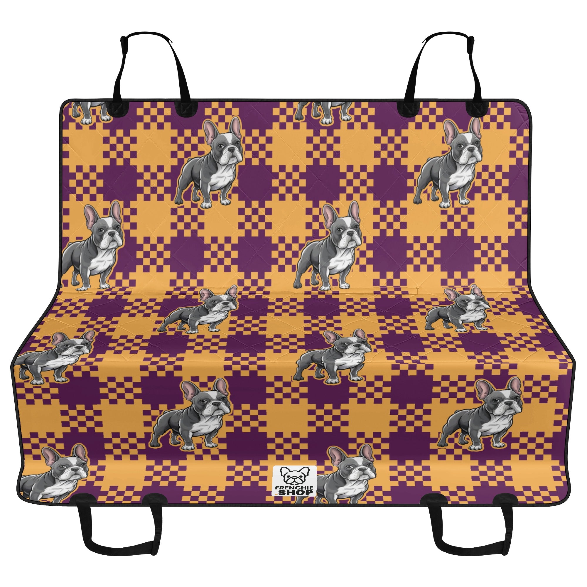 Cecille - Car Pet Seat Covers for french bulldog