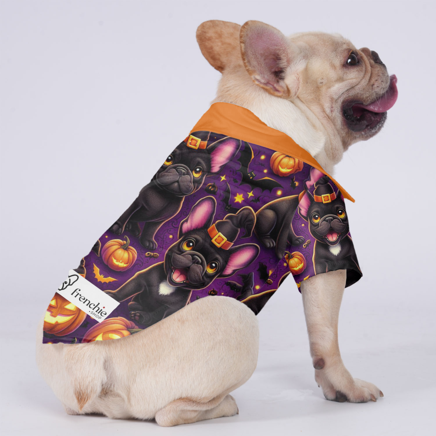 French Bulldog Dixie Hawaiian Shirt For Frenchies Comfy Pet Product