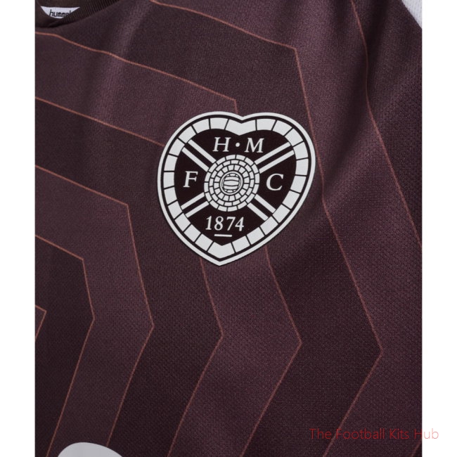 [SPK] 2026/27 Hearts Home Matchday Shirt Maroon - Kids Your Name