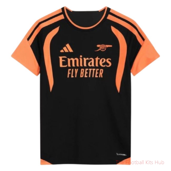 [SD] 2026/27 Arsenal Training Jersey Black - Womens Kelly 18