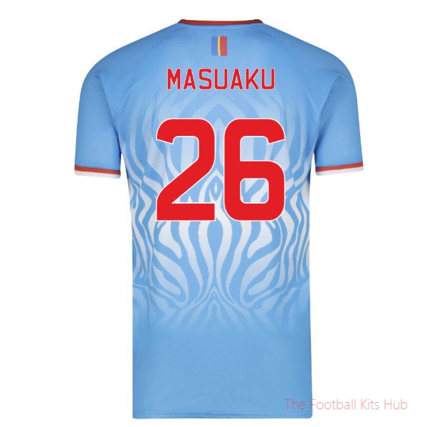 2026-2027 DR Congo Home Shirt Club Jersey Masuaku #26 - Team Kit