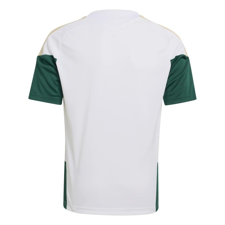 Italy Training T Shirt Tiro 26 Pure White/core Green Kids
