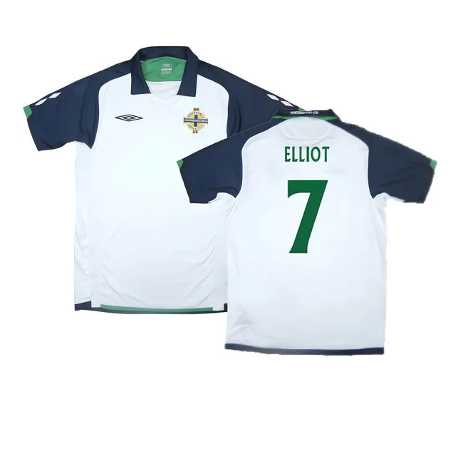 Northern Ireland 2009-10 Away Shirt ((Very Good) Xl) (Elliot 7)