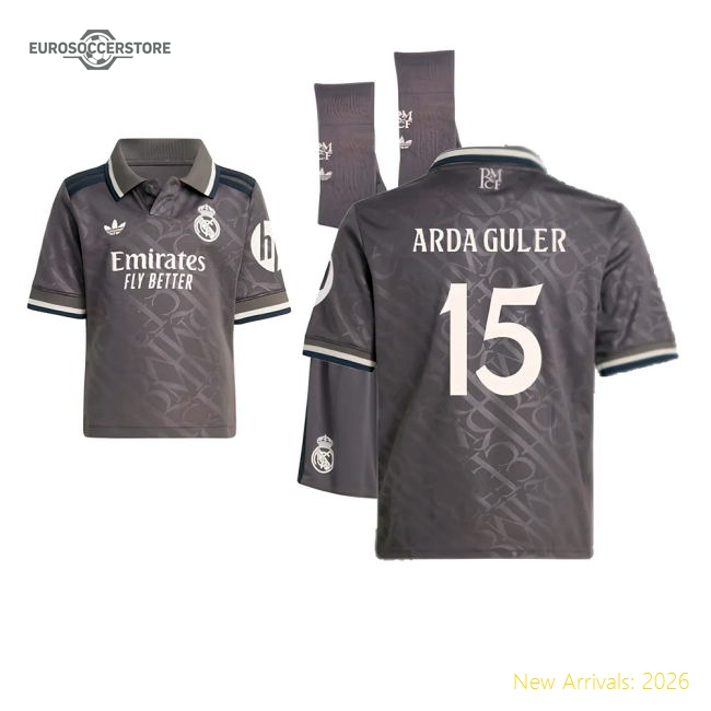 Real Madrid Children 2024 Third Jersey Shirt Football Fan For Football Fans