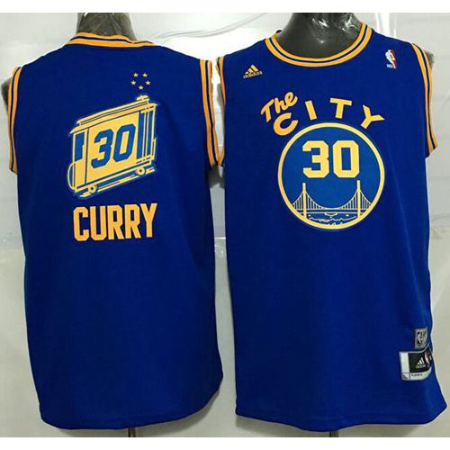 Warriors Blue Stephen Curry #30 Jersey - Value-Priced NBA Fan Apparel