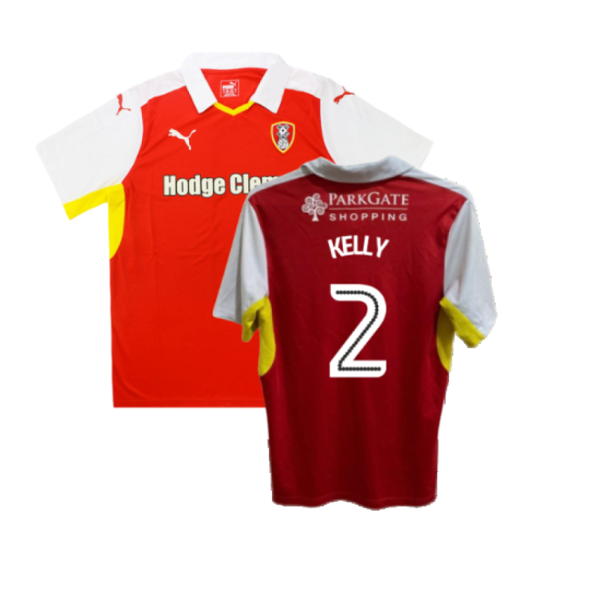 First-class Rotherham 2016-17 Home Shirt ((good) Xl) (kelly 2)