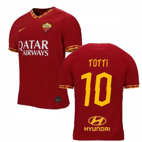201920 AS Roma Home 10 TOTTI Shirt - Official Replica 5886