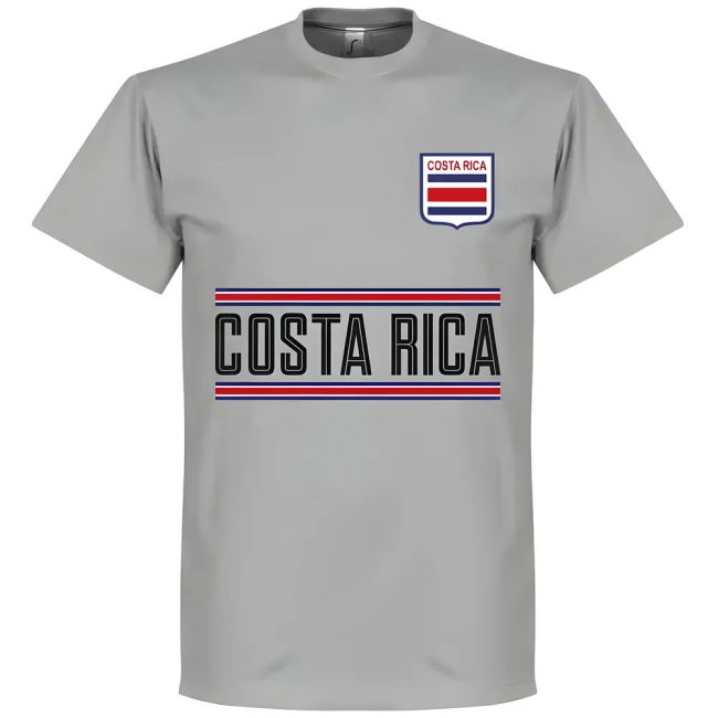 Exclusive-Design Costa Rica K. Navas 1 Team Gk T-Shirt - Grey