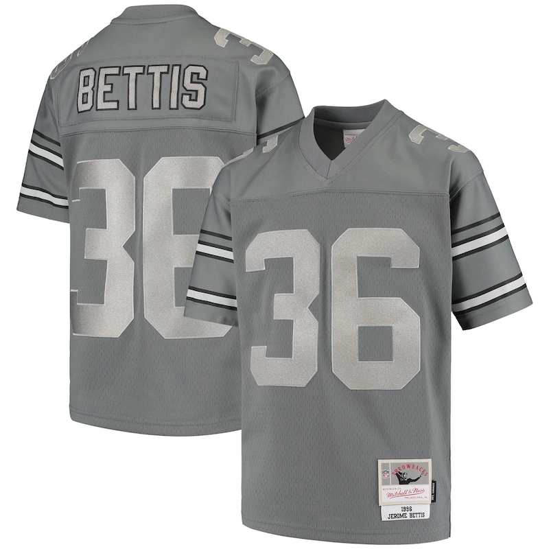 None Jerome Bettis Pittsburgh Steelers Powerhouse Team Game Jersey