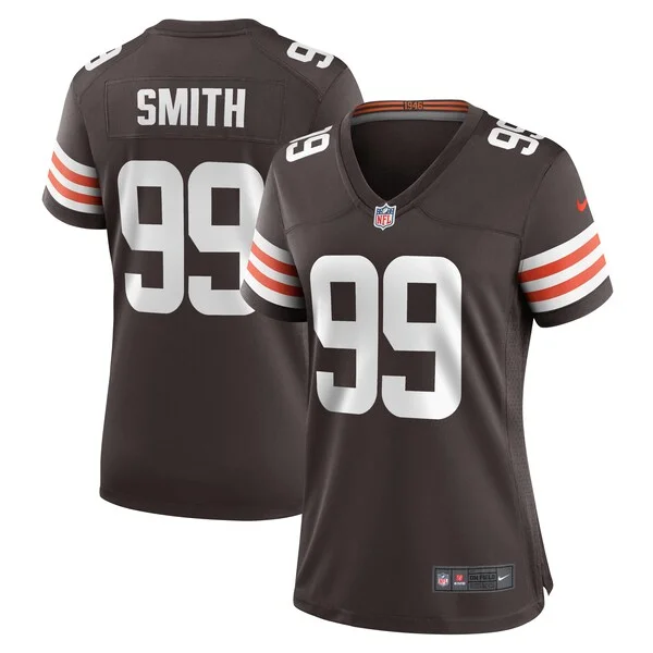 None Smith Cleveland Game Jersey - Brown | NFL Player Jersey