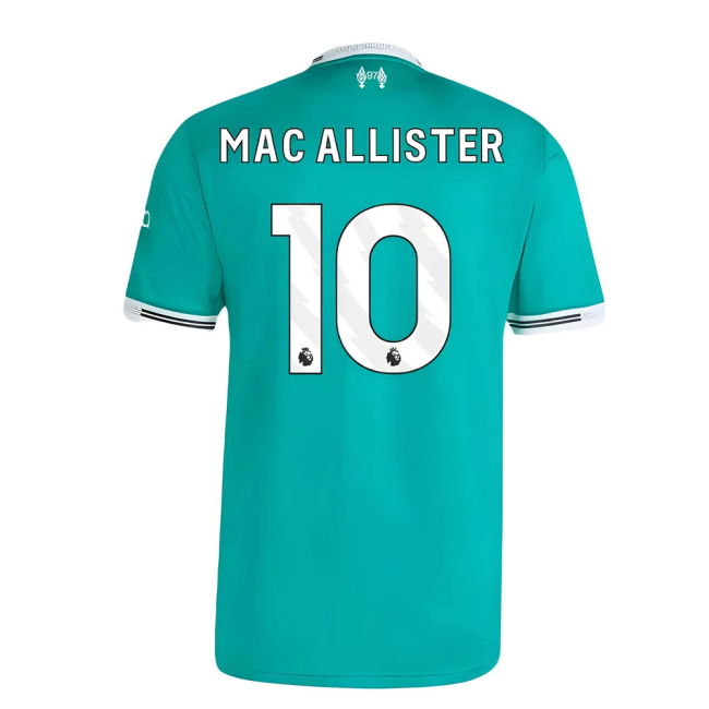 Adult 2025-2026 Liverpool Authentic Third Shirt (Mac Allister 10)