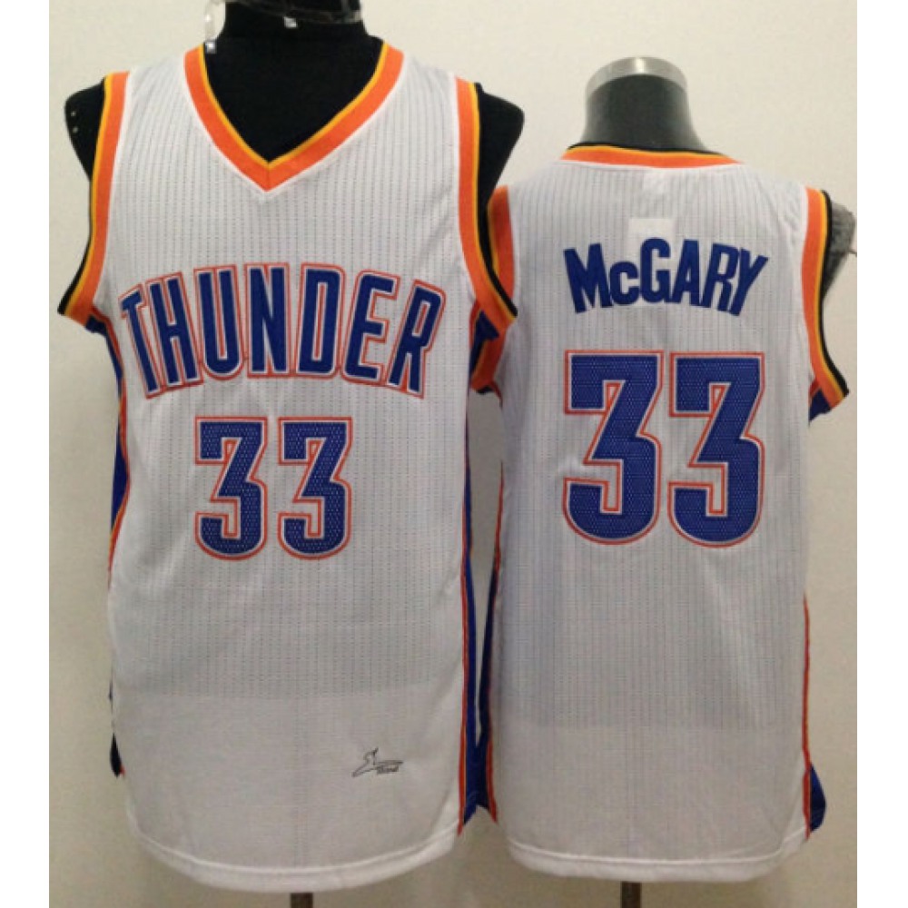 Professional Grade Men's OKC #33 Mitch White Basketball Jersey