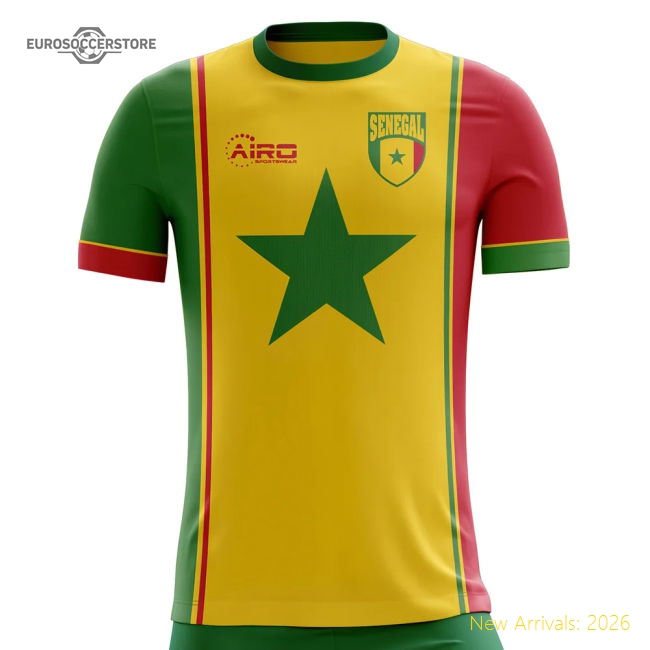 Authentic Senegal Concept 20252026 Third Shirt () Breathable