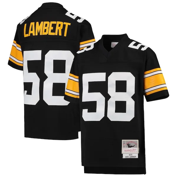 Top-Grade PIT Steelers Legacy Jersey - Black | NFL Fan Apparel