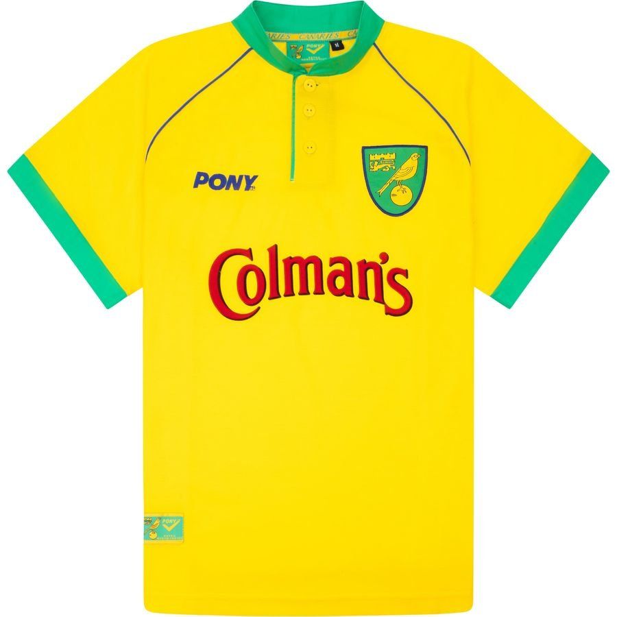 Norwich City Home Shirt 1997/99 Supporter Version