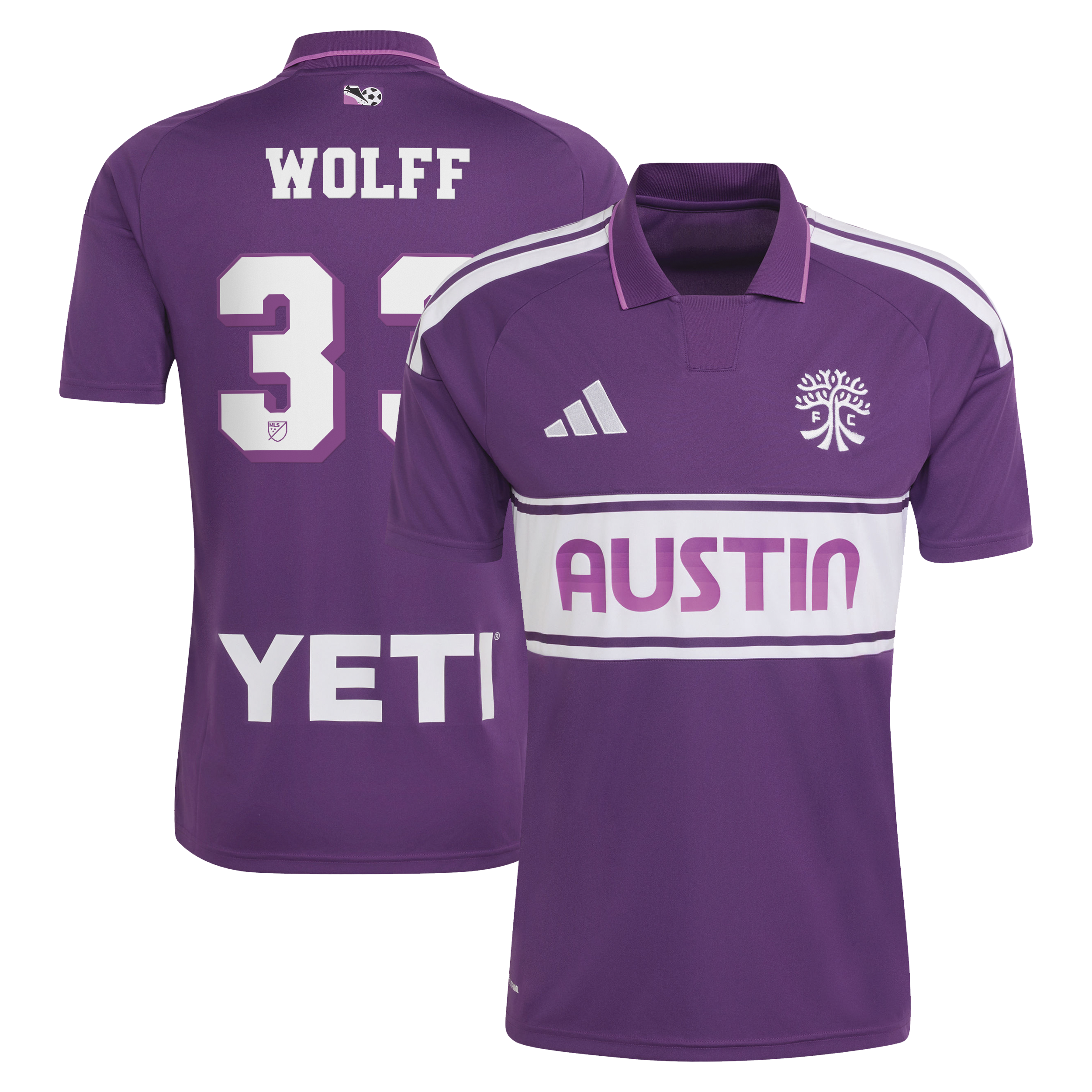 [ESK] Owen Wolff Austin FC 2026 Archive Replica Jersey - Purple