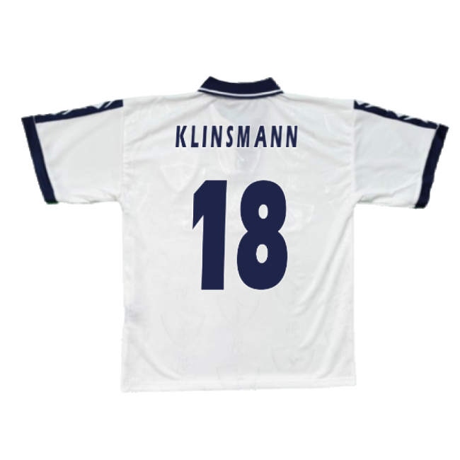Authentic 1995-1997 Tottenham Home Pony Shirt (klinsmann 18)