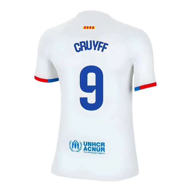 2023-2024 Barcelona Away Shirt (Kids) (Cruyff 9)