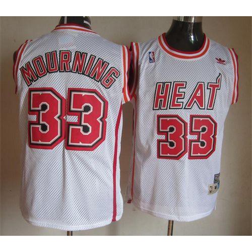 Heat White Miami Heat #33 Jersey - Reasonably Priced Game Day Wear