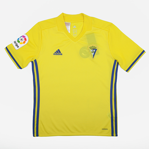 Cádiz CF Home 201718 Soccer Jersey Shirt - Official Replica 14828