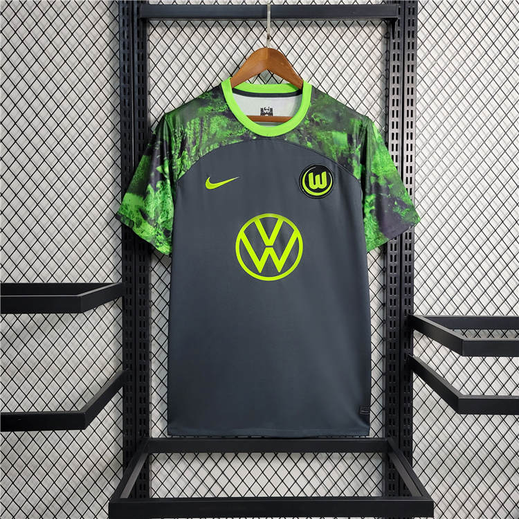 Wolfsburg 2324 Away Soccer Jersey Football Shirt - Official Replica