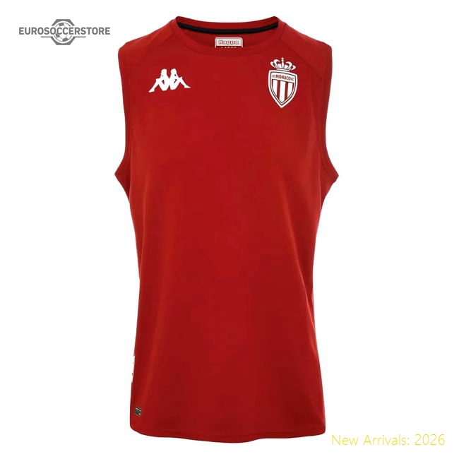 Club Teams,Monaco 2022-2023 As Monaco Training Tank Top (Red)