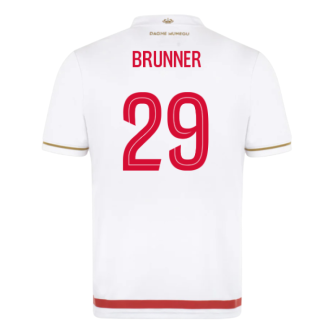 Elite Performance Monaco As Monaco Home Shirt Brunner #29 New Rele...