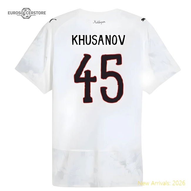 2025-2026 Football Team Kids Kid-approved Jersey Khusanov Aeroready