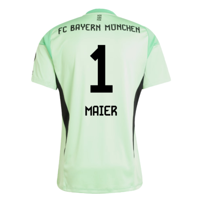 Bayern Bayern Munich Home Goalkeeper Shirt Glory Mint Maier #1 Eli...