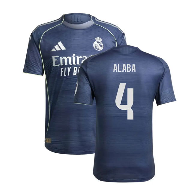 Real Madrid Authentic 2025-2026 Away Shirt - (Adult