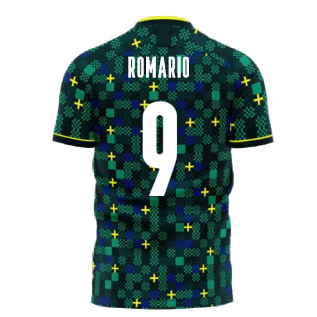 Team Brazil 2025-2026 Third Concept Football Kit (Libero) (Romario 9)