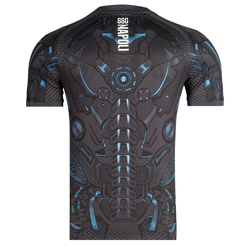 SSC Napoli Ebony Training Soccer Jersey 2025/26 Authentic Kit