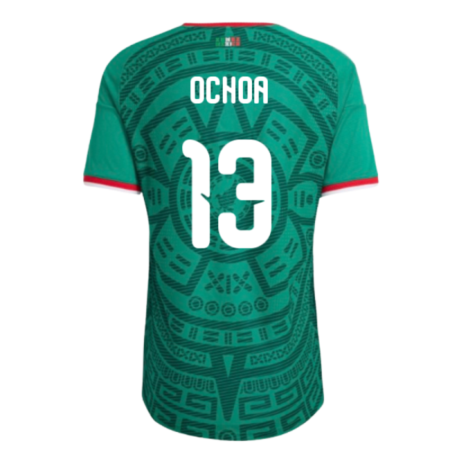 2026-2027 Mexico Authentic Home Shirt (Ochoa 13)