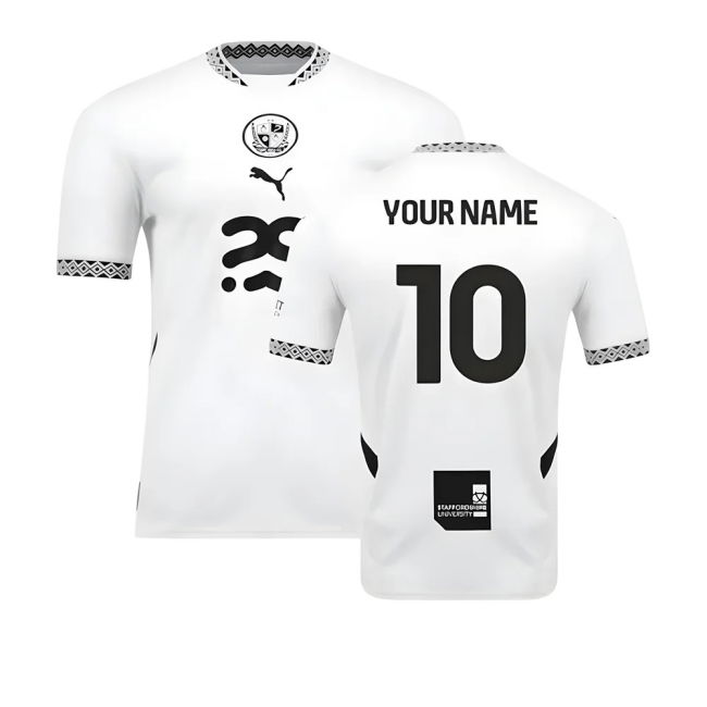 Limited Edition 2024-2025 Home Football Shirt Your Name Adults #11256