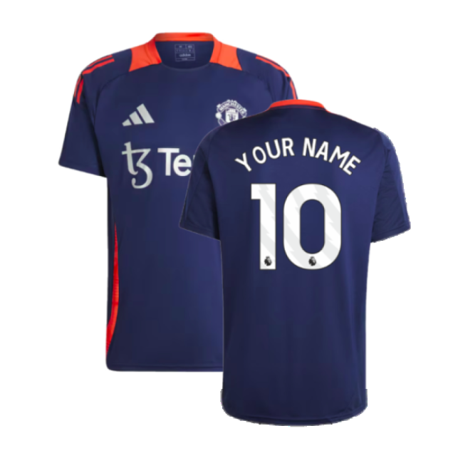 EPL Shirt Breathable Fabric - 2024-2025 Authentic Night Indigo Ad#298