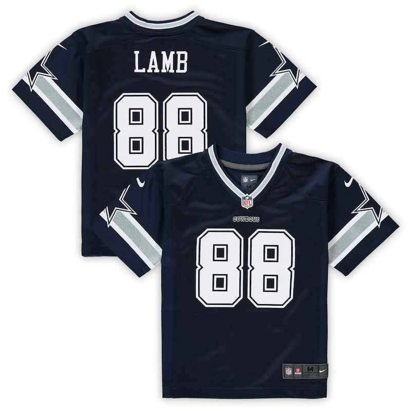 None CeeDee Lamb Dallas Cowboys Powerhouse Team Replica Jersey