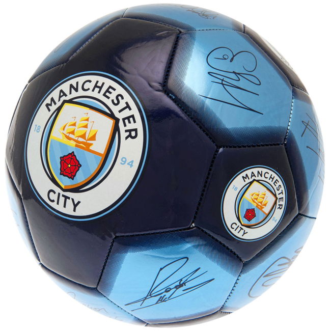 Licensed 2025-2026 Manchester City EPL Home Strip (Sig 26) (3)