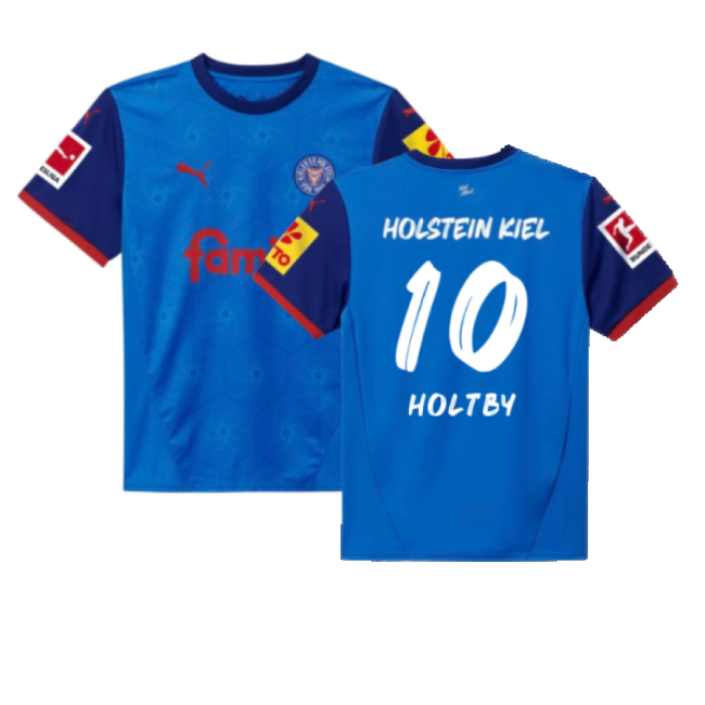 Outstanding 2024-2025 Holsten Kiel Home Shirt (holtby 10)
