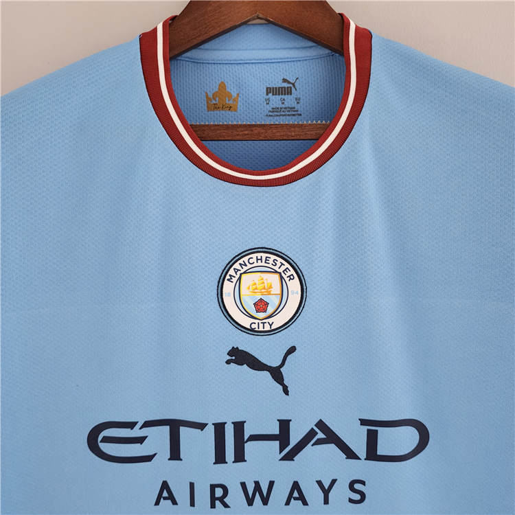 Professional Breathable Man City Manchester City 2223 Home Shirt