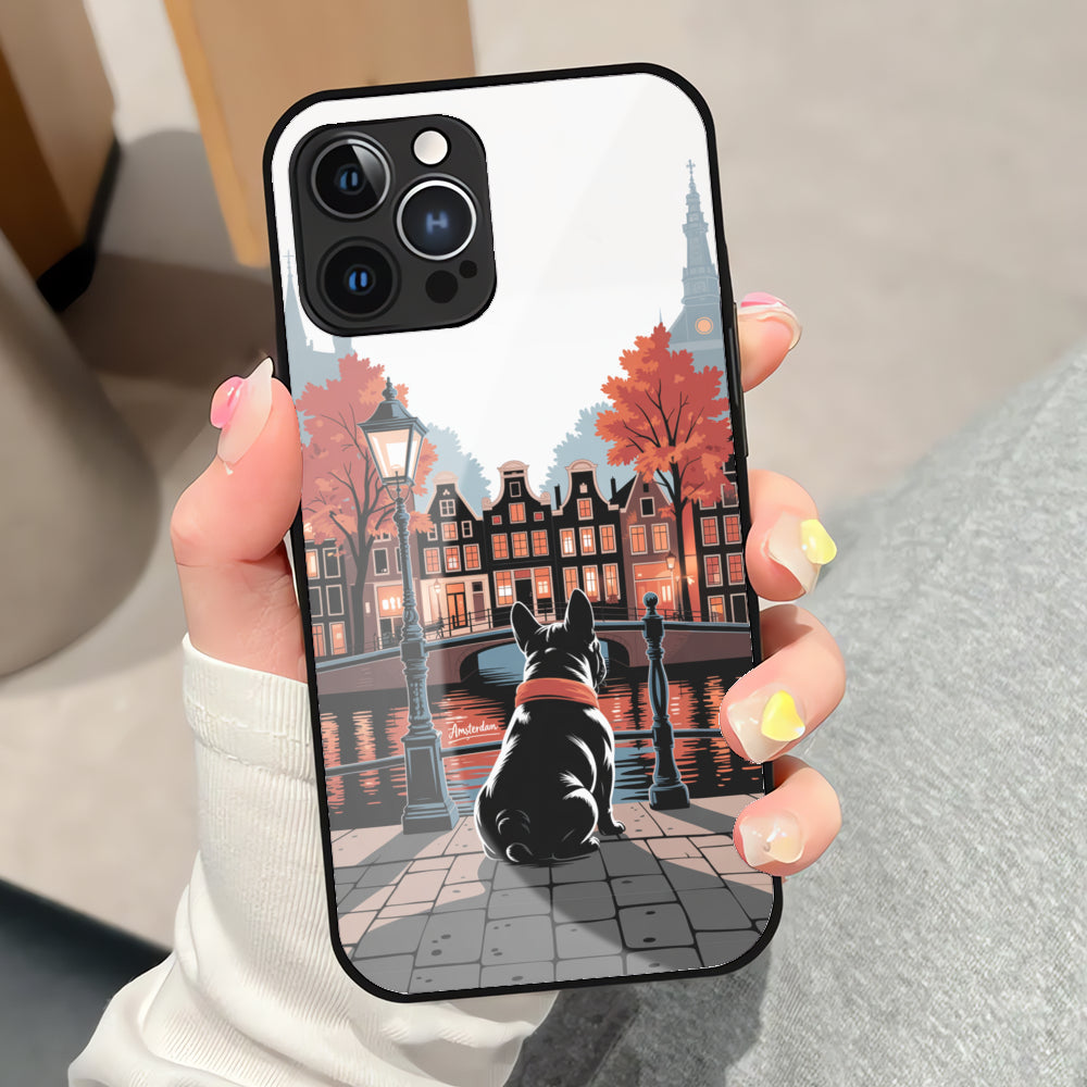 French Bulldog Duke Iphone & Samsung Glass Case Practical Pet Supply