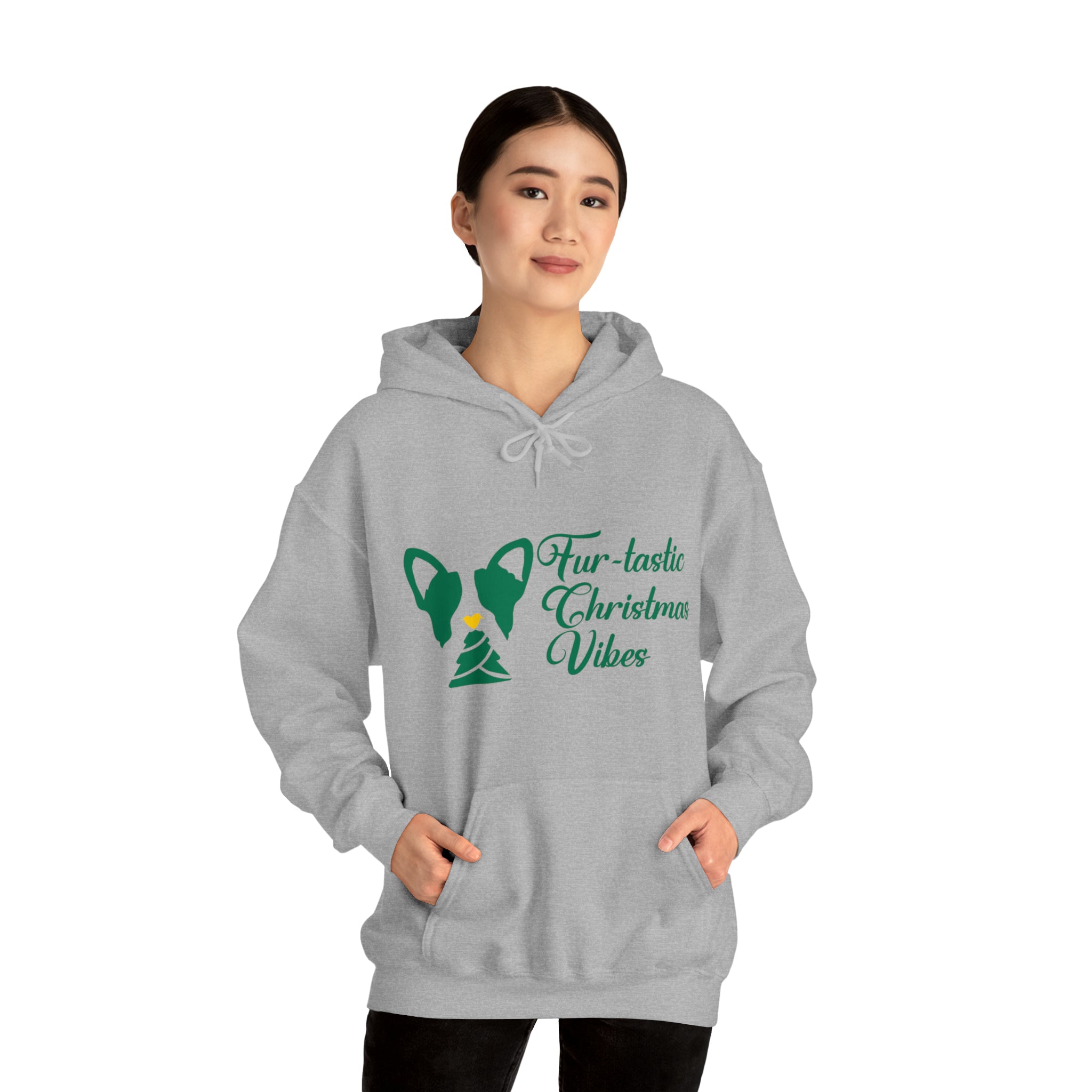 Fashion-Forward Christmas Vibes Unisex Hoodie for Everyday Wear