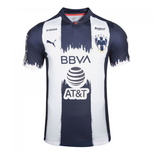 Elite Series Monterrey 20-21 Home White Black Soccer Jersey Shirt