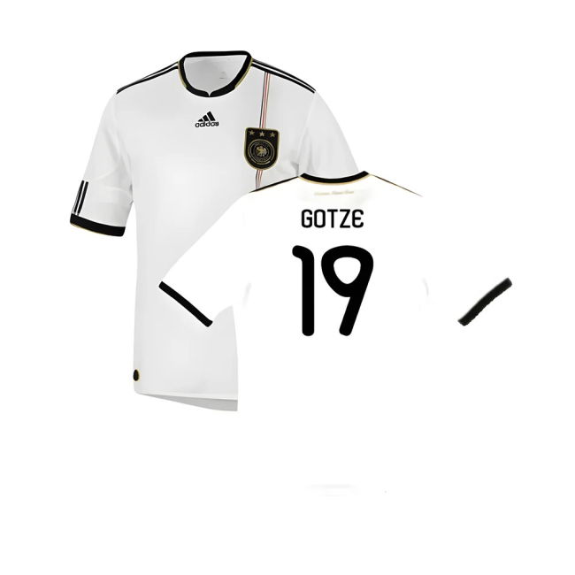 GOTZE 19 Pro Style Germany Home Professional Jersey 2010-2011