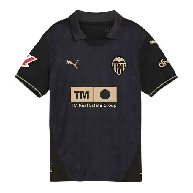 Authentic 2024-2025 Valencia Away With Limited Edition Design