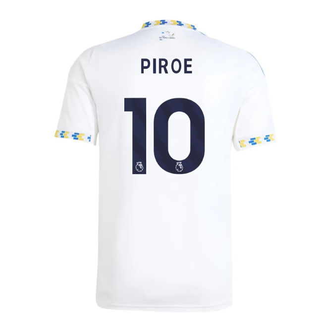 Leeds Certified 2025-2026 Leeds United Home Shirt (Piroe 10)