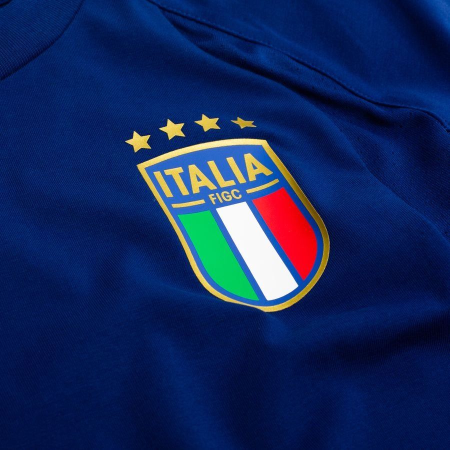 Italy T Shirt Tiro 26 Travel Victory Blue Supporter Version